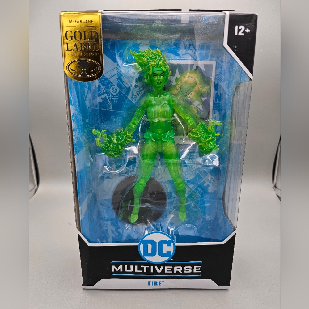 MCFARLANE TOYS DC Multiverse FIRE Gold Label NEW SEALED In Package